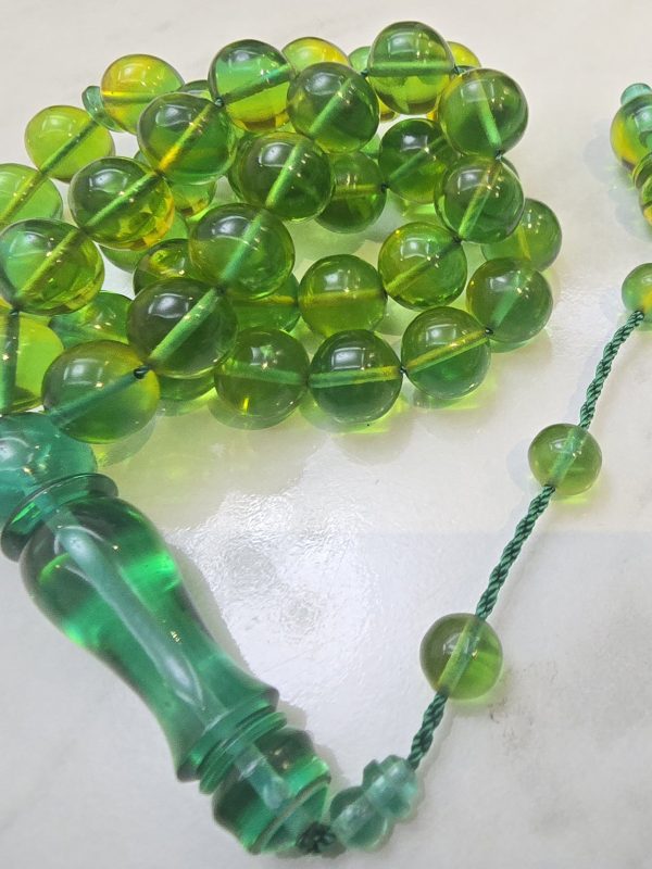 مسباح باكلايت لونين اخضر/زيتي BA12