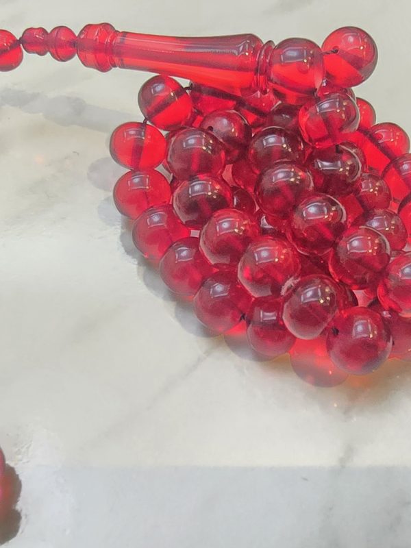 مسباح باكلايت احمر شفاف BA2