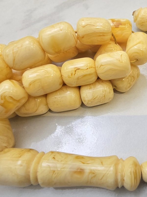 مسباح مستكة تركي بيج/عسلي MA6