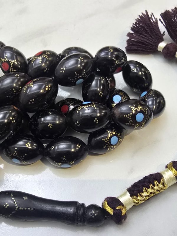 Yusr inlaid with Red Coral, Turquoise and Silver Large YU20